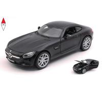 MODELLINO AUTO STATICO MAISTO MERCEDES BENZ GT-S AMG C190 2014 NERO SCALA 1/24