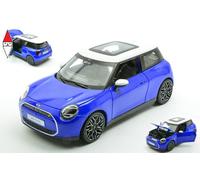Maisto - MINI Cooper SE 2024 (J01), Auto Diecast in Scala 1:24 Colore Blu, Replica Dettagliata della Nuova Versione Elettrica, Porte e Cofano Apribili, Età Consigliata 3+ Anni