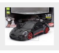 1:24 MAISTO Porsche 911 992 Gt3 Rs Coupe 2022 Black Radio Control MI82344-RC