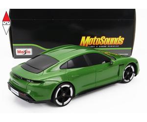 1/24 MAISTO PORSCHE TAYCAN TURBO S 2019 GREEN