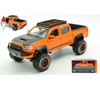 Maisto 1:24 Harley Davidson Custom 2023 Toyota Tacoma, Arancione/Nero