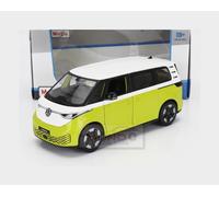 1:24 MAISTO Volkswagen Id.Buzz Minibus 2023 Yellow White MI32914Y