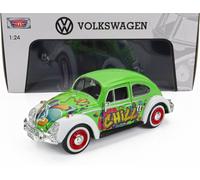 1/24 MOTOR-MAX - VOLKSWAGEN - BEETLE KAFER MAGGIOLINO GRAFFITI 1966 79598