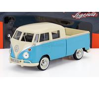 1/24 MOTOR-MAX - VOLKSWAGEN - T1 TYPE 2 DOUBLE CAB PICK-UP 1962 79343CRBL