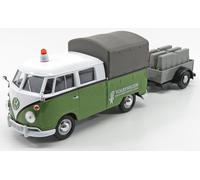 1/24 MOTOR-MAX - VOLKSWAGEN - T1 TYPE 2 DOUBLE CABINE PICK-UP CLOSED ROAD 79676