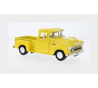 1:24 MOTORMAX Chevrolet 3100 Pick-Up 1957 Yellow MTM79381Y