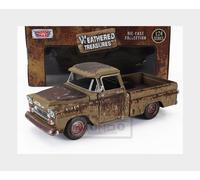 1:24 MOTORMAX Chevrolet Apache Pick-Up Fleetside Weathered Treas.1958 MTM79072