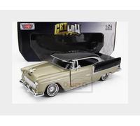 1:24 MOTORMAX Chevrolet Bel Air 1955 Gold Black MTM79031