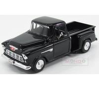 1:24 MOTORMAX Chevrolet Chevy Stepside 5100 Pick-Up 1955 Black MTM73236BK