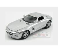 1:24 NEWRAY Mercedes Benz Sls Coupe Amg (C197) 2010 Silver NY71193S