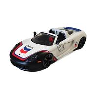 1:24 Per 911 Carrera GT Auto In Lega Pressofusa Giocattoli Per Hobby Per Adulti Memorabilia Display Bianco