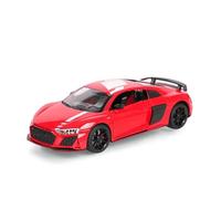 1:24 per AUDI R8 V10 Plus. Il modello di auto da corsa in metallo pressofuso sportivo in lega non include le batterie(Red)