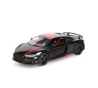 1:24 per AUDI R8 V10 Plus. Il modello di auto da corsa in metallo pressofuso sportivo in lega non include le batterie(Black)
