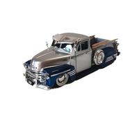 1:24 Per CHEVROLET PICKUP 1951 Modello Auto Metallo Pressofuso Edizione Commemorativa Giocattoli Classici Da Collezione Giocattoli Metal Vehicles non RC(Gray)