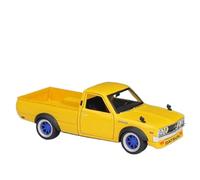 1 24 Per Datsun 620 Pick-up 1973 Simulazione Modello di auto in lega Diecast in metallo Modello di auto fuoristrada