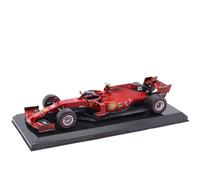 1/24 Per FERRARI SF90 2019 LECLERC F1 Alloy Rally Car Simulazione Collezione Giocattoli Finiti Giocattoli Metal Vehicles non RC