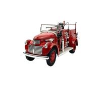 1:24 Per GMC Firetruck 20068 1941 Classic Vintage Fire Engine Alloy Model Red Collection Series