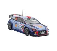 1:24 Per Hyundai I20 WRC 2017 Modello Di Auto Da Rally In Lega Scala Giocattoli Per Bambini Collezione Per Adulti Regalo Giocattoli Metal Vehicles non RC