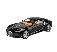 1:24 Per Il Modello Di Auto In Lega Atlantic, Illuminato Con Suoni Autentici, Perfetto Per I Bambini E Gli Appassionati Di Auto(Nero)