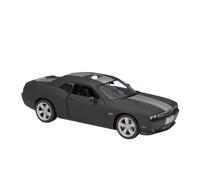 1:24 Per Il Modello Di Auto In Lega Simulata Dodge Challenger SRT 2012 Souvenir Decorativi Multifunzionali Macchinine Mini Auto(Black)