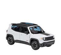 1:24 Per Jeep Renegade Trailhawk SUV modello di auto finito in metallo pressofuso con macchinina porta apribile(White)