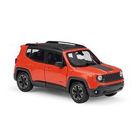 1:24 Per Jeep Renegade Trailhawk SUV modello di auto finito in metallo pressofuso con macchinina porta apribile(Rosso)