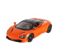 1/24 per la McLaren 720S modello in lega di auto sportiva in metallo pressofuso, non include batterie(Orange)