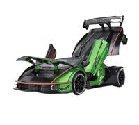 1:24 Per Lamborghini Per Essenza SCV12 Modello di auto in metallo leggero e con suono simulato Batteria non inclusa(Green)