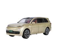 1:24 Per LEADING IDEAL ONE L9 SUV New Energy Vehicles Modello In Lega Auto Suono Luce Giocattolo Ornamenti Set Giochi Modello Auto per Hobby(Oro)