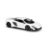 1 24 Per MCLAREN 675LT Modello Di Auto Ad Alta Simulazione In Lega Di Auto Sportiva Per Ornamenti Da Esposizione Macchinine Mini Auto(White)