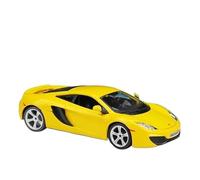 1:24 Per Mclaren MP4-12C Lega Auto Sportive Pressofuso Metallo Giocattolo Modello Auto Corsa Simulazione Hobbista Collezione Giocattoli Metal Vehicles non RC(Yellow)
