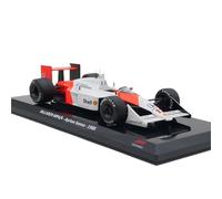 1:24 Per McLAREN MP4/4 Ayrton Senna 1988 F1 Auto Modello In Lega Scala Giocattoli Per Bambini Collezione Per Adulti Regalo Giocattoli Metal Vehicles non RC