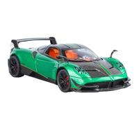 1 24 Per Pagani Flower BC Modello di auto in lega Simulazione Giocattolo da scrivania Decorazione 19CM Collezione Display Ragazzi(White)