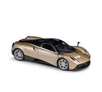 1 24 Per Pagani Huayra Modello Auto Giocattolo Pressofuso In Lega Di Metallo Come Decorazione Per Ufficio Per Adulti Macchinine Mini Auto(Brass)
