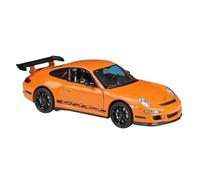 1:24 Per Porsche 911 GT3 RS Scala Diecast Modello di Auto Giocattolo in Metallo da Corsa Batteria non inclusa(Orange)
