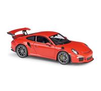 1:24 Per Porsche 911 GT3 RS Scala Diecast Modello di Auto Giocattolo in Metallo da Corsa Batteria non inclusa(Red)
