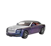 1:24 Per Rolls-Royce Dawn Convertible Modello Di Auto In Lega Suono E Luce Decorazioni Per La Casa Da Collezione(Purple)