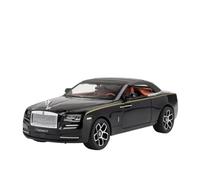 1:24 Per Rolls-Royce Dawn Convertible Modello Di Auto In Lega Suono E Luce Decorazioni Per La Casa Da Collezione(Nero)