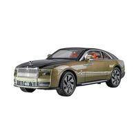 1 24 Per Rolls Royce SPECTRE Modello Di Auto In Lega Diecast In Metallo Auto Veicoli Modello Adulti Collezioni Limitate Giocattoli Metal Vehicles non RC(Yellow)