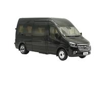 1:24 Per Yutong Tianjun V6 Veicolo commerciale Mpv Modello statico in lega Collezione di decorazioni per la casa