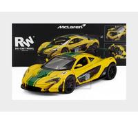 1:24 RE-EL TOYS Mclaren P1 #51 Racing 2013 Yellow Green RE0828Y