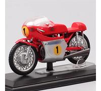 1/24 Scala GP Racing Diecast Moto Veicolo Modello Di Bici Giocattolo Per MV Agusta 500cc 1963 No.5