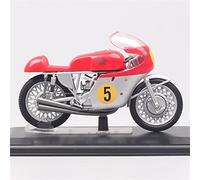 1/24 Scala GP Racing Diecast Moto Veicolo Modello Di Bici Giocattolo Per MV Agusta 500cc 1963 No.5