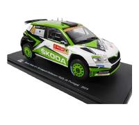 1:24 Skoda Fabia R5 Rovanpera Rally Portugal 2019 Ixo Salvat Diecast