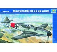 1:24 TRUMPETER KIT Messerschmitt Bf-109 G-6 Late TR02408