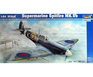 1:24 TRUMPETER KIT Supermarine Spitfire Mk.Vb TR02403