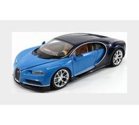 1:24 WELLY Bugatti Chiron Le Patron 2016 Atlantic Blue WE24077B