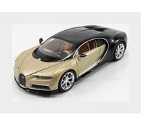 1:24 WELLY Bugatti Chiron Le Patron 2016 Gold Met Black WE24077GD