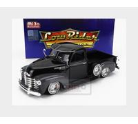 1:24 WELLY Chevrolet 3100 Pick-Up Low Rider 1953 Black Grey WE22087LRW-BKGRY
