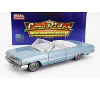 1/24 WELLY - CHEVROLET - IMPALA CABRIOLET OPEN LOW RIDER 1963 WE22434LRW-BL